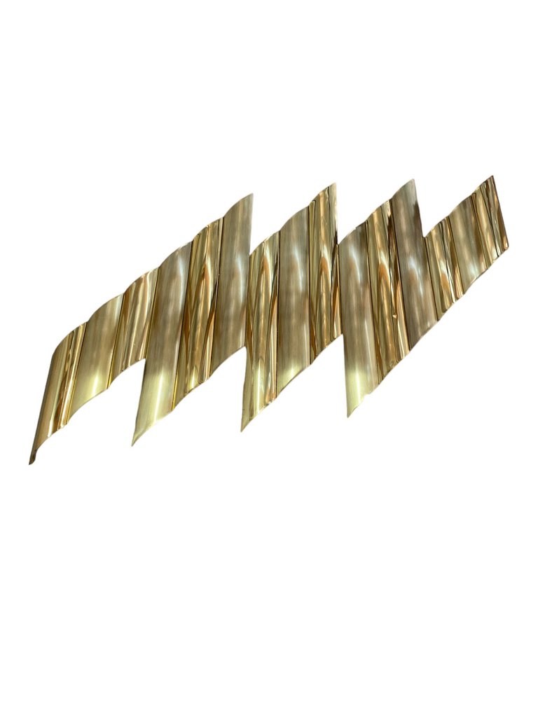 Vintage Curtis Jere "Torrent" Wall Art- PB