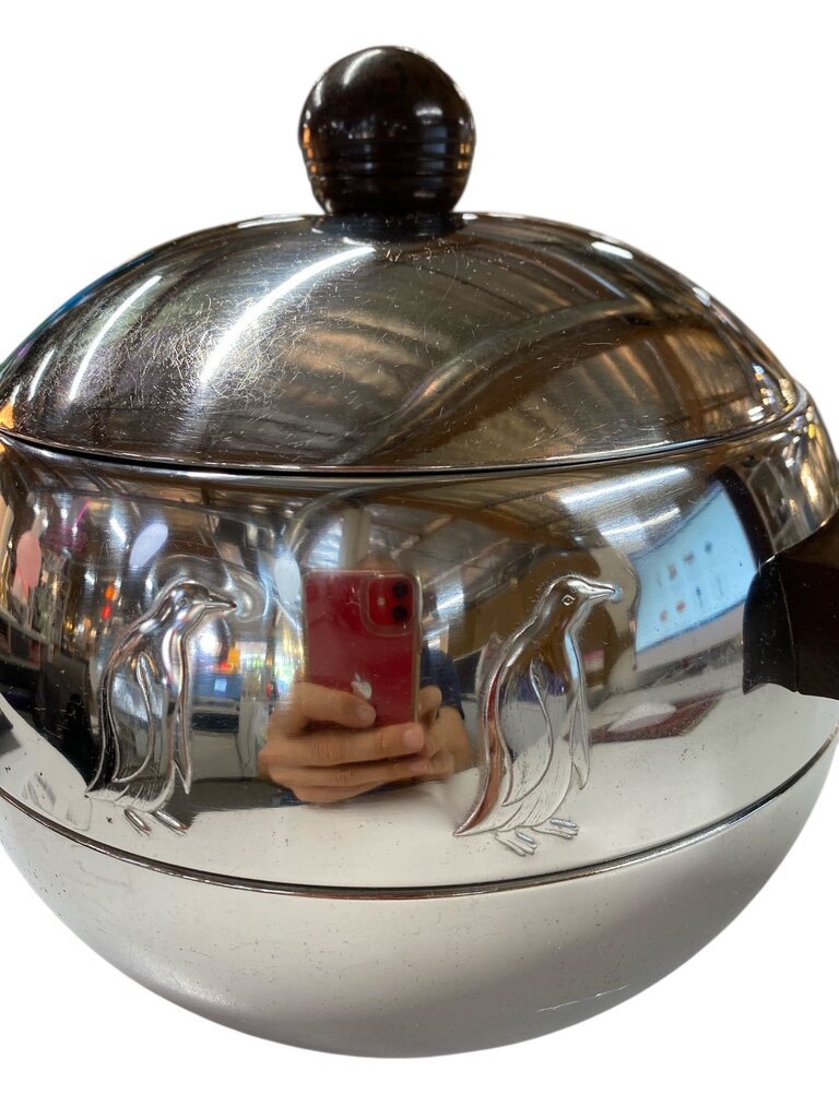 1950"s Chrome Penguin Ice Bucket
