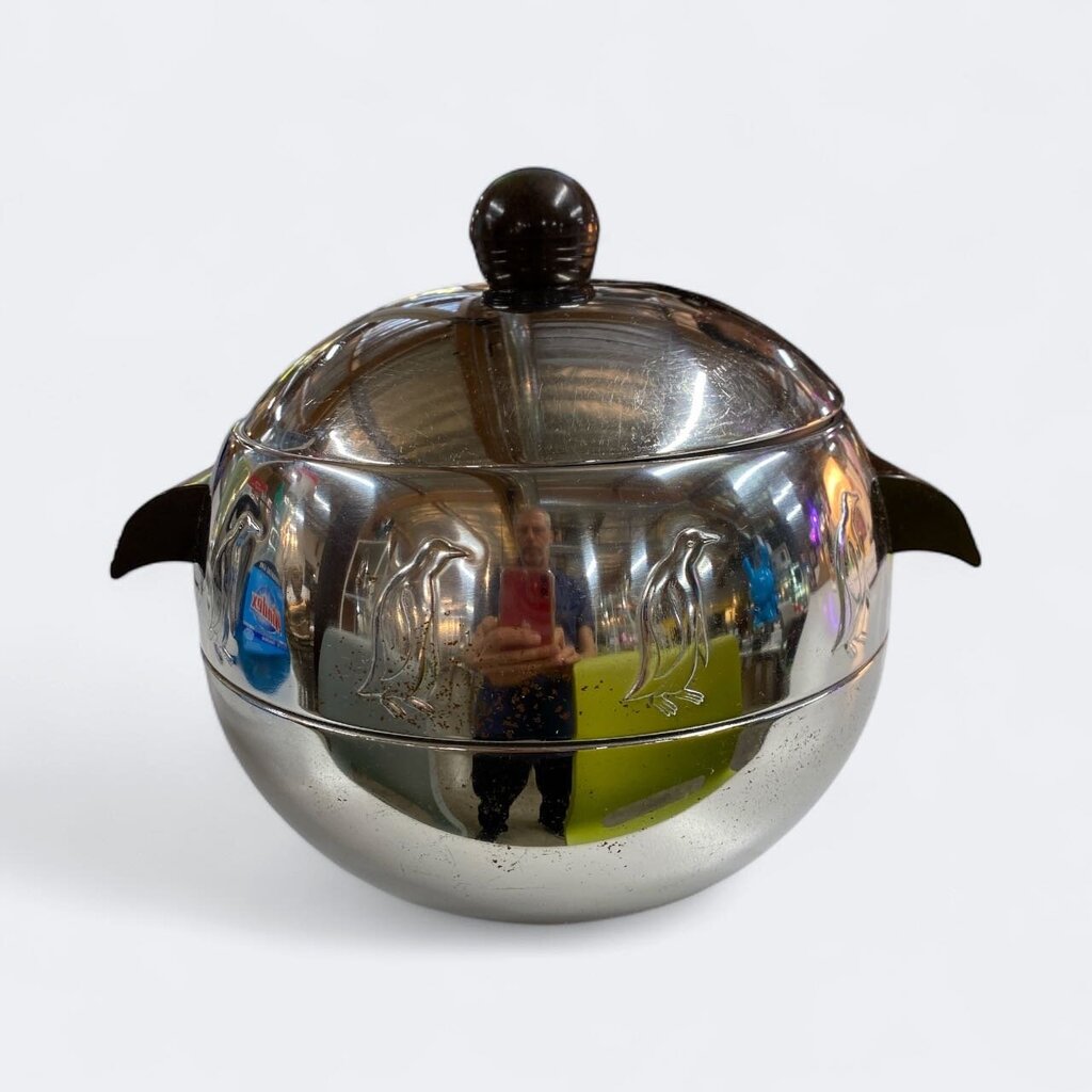 1950"s Chrome Penguin Ice Bucket