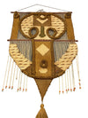Vintage Don Freedman Owl Wall Tapestry Art