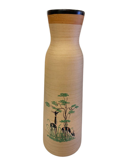 VINTAGE WEST GERMAN POTTERY VASE AFRA HUHR 173 26