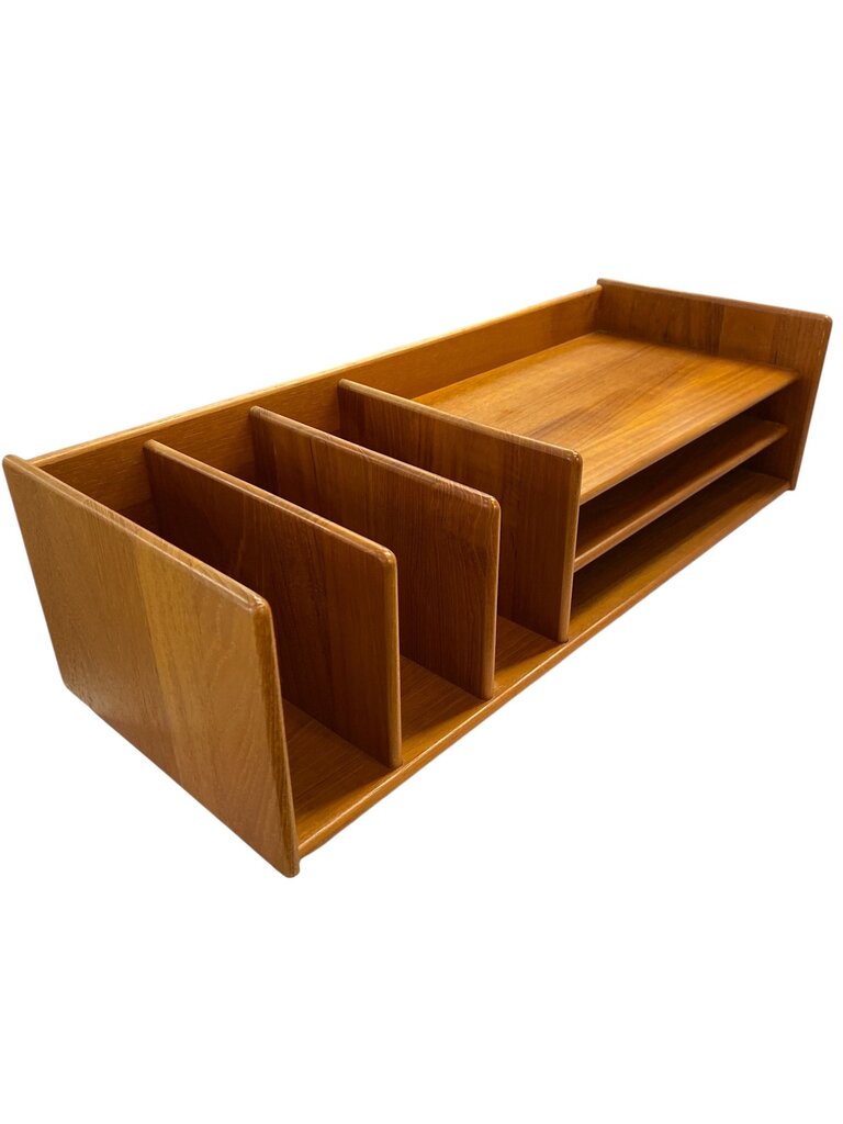 Nordisk Andels-Eksport Danish Teak Desk Organizer