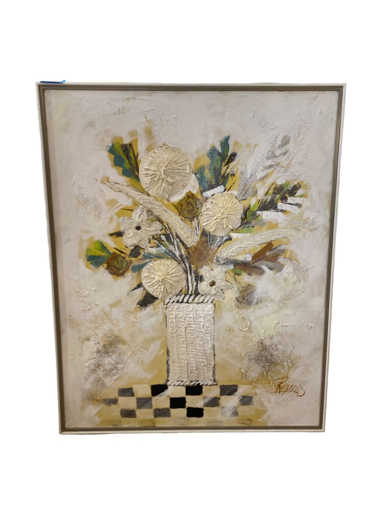 Vintage Original Reynolds Oil Painting