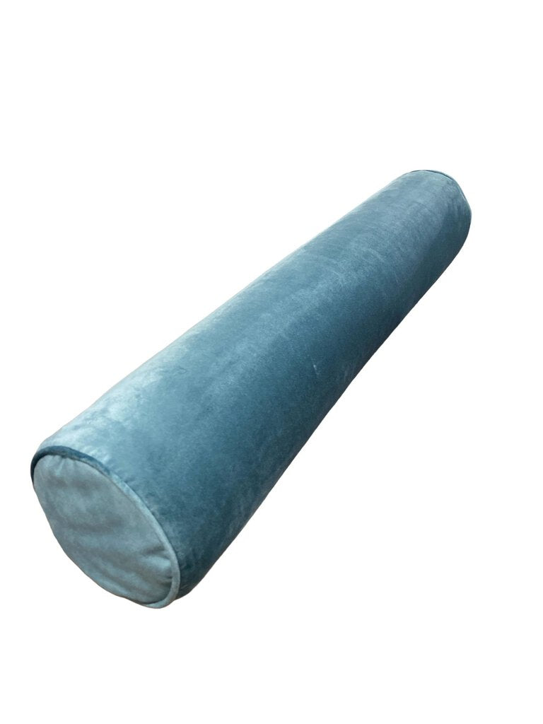 Blue Velvet Bolster Pillow LLC
