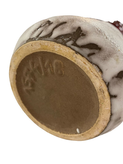 Mid Century U- Keramik Vase 1574/18 by Johann Uebelacker