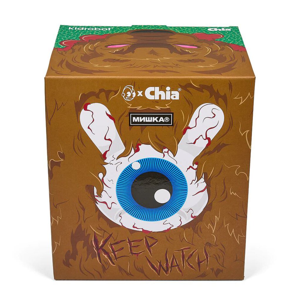 KEEP WATCH 8" CHIA DUNNY BY MISHKA - BLOODSHOT EDITION