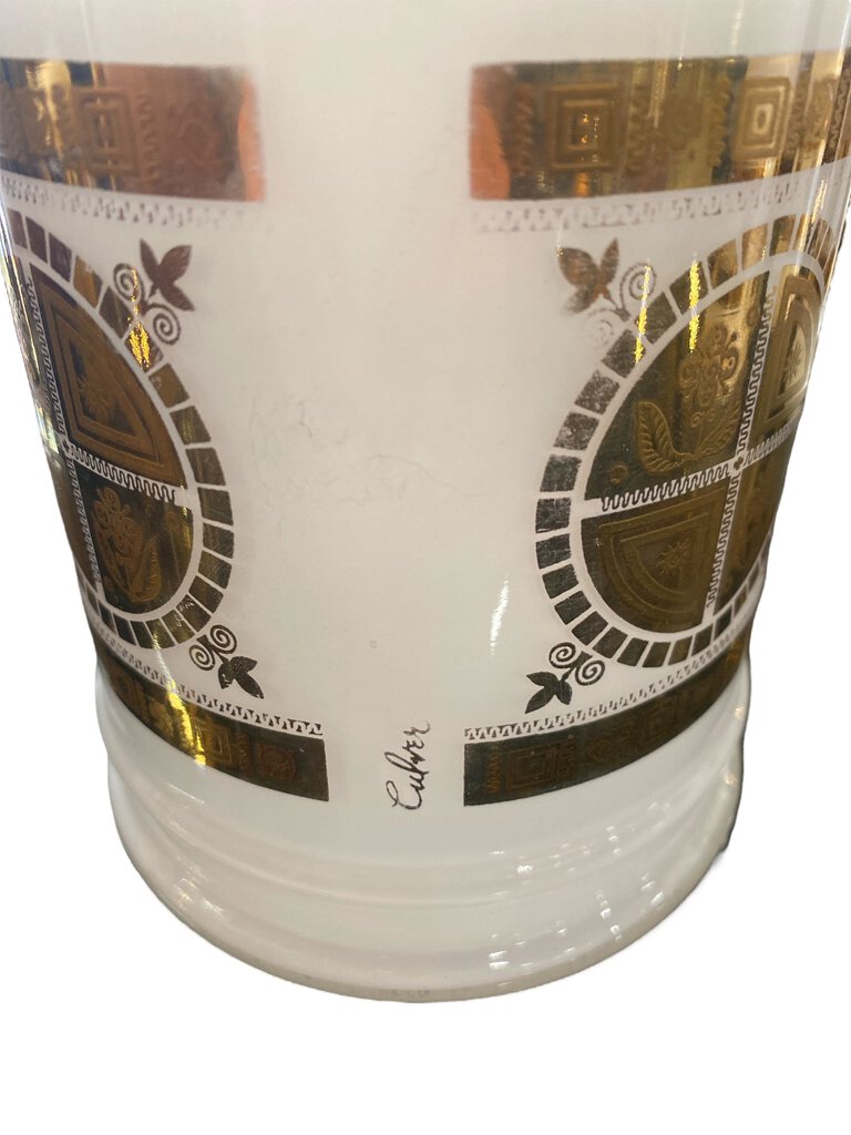 Culver Mid Century Modern Glass Canister Set (4 pc)