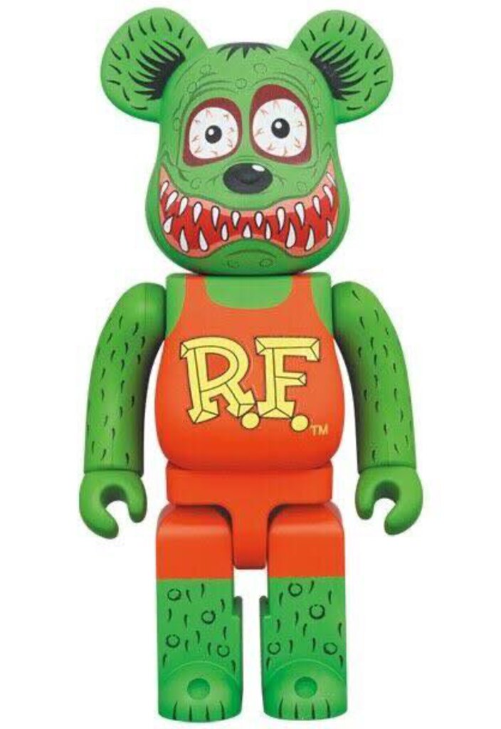 BEARBRICK 1000% RAT FINK