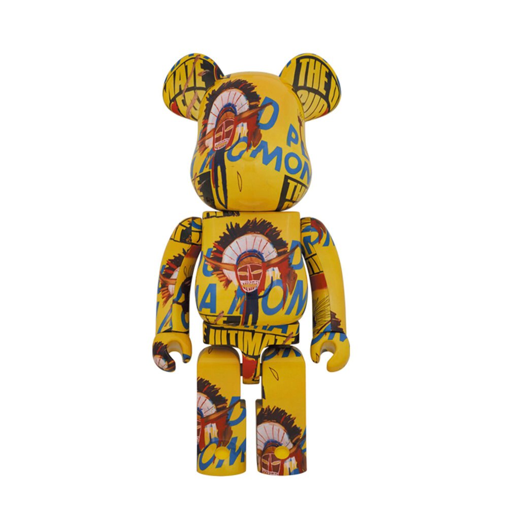 BEARBRICK 1000% Andy Warhol × JEAN-MICHAEL BASQUIAT #3