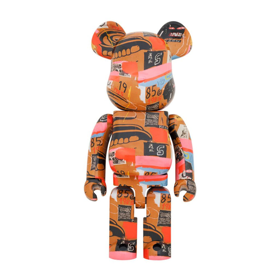 BEARBRICK 1000% Andy Warhol × JEAN MICHAEL BASQUIAT #2
