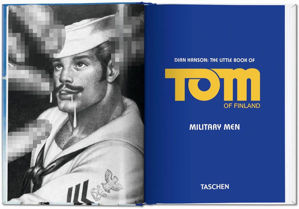 The Little Book Tom of Finland Military Men