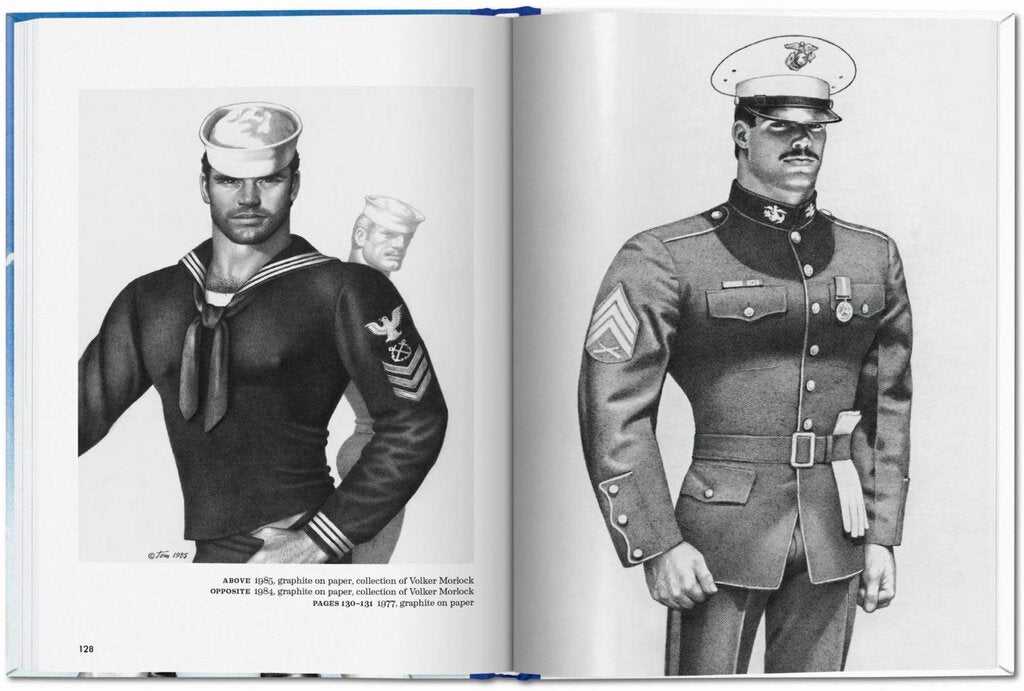 The Little Book Tom of Finland Military Men