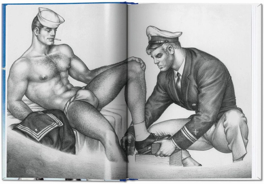 The Little Book Tom of Finland Military Men