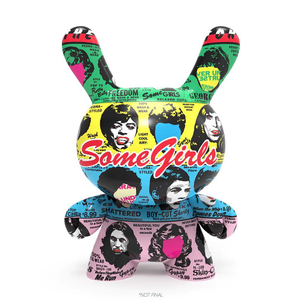 THE ROLLING STONES 8" ICON DUNNY - SOME GIRLS