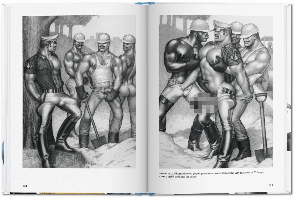 Little Book of Tom of Finland Blue Collar