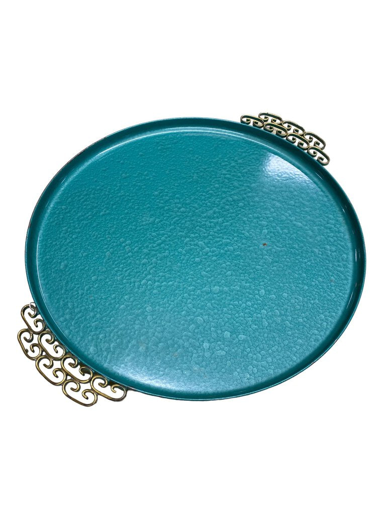 Mid Century California Kyes Modern Moire Tray