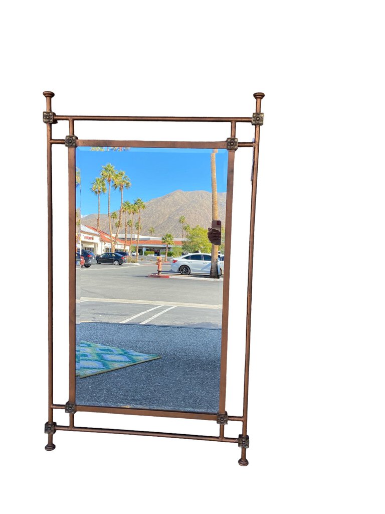 Mid Century Asian Standing/Wall Mirror