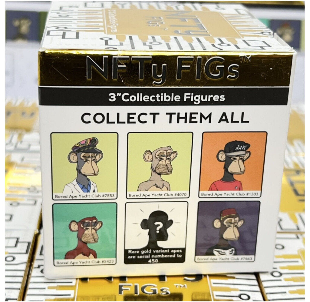 Bored Ape Yacht Club NFTy FIGs 3" Blind Box