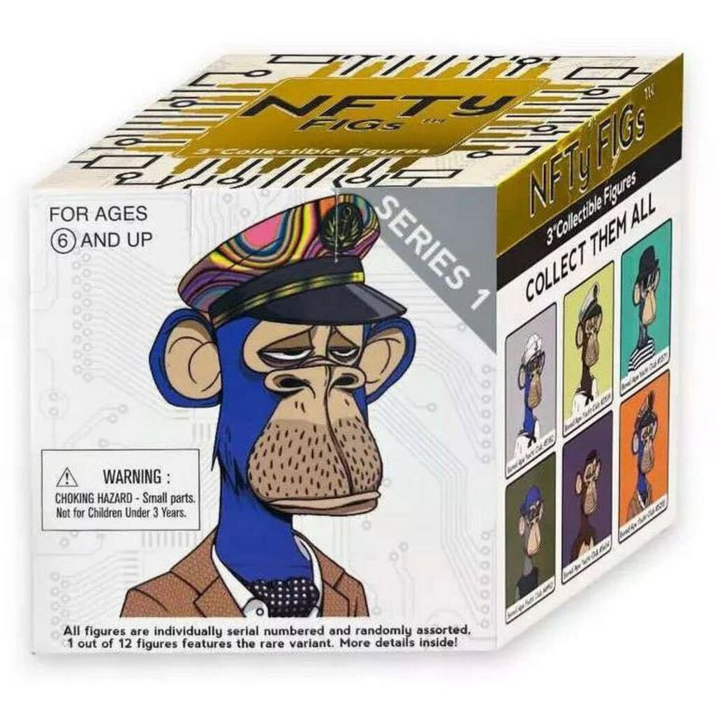 Bored Ape Yacht Club NFTy FIGs 3" Blind Box