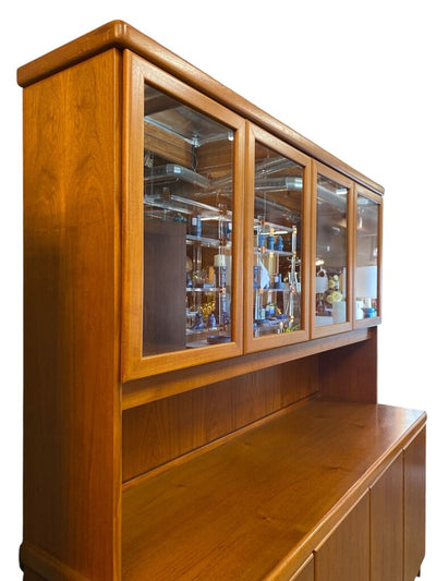 Mid Century Danish Modern Teak Hutch (as is - as found)