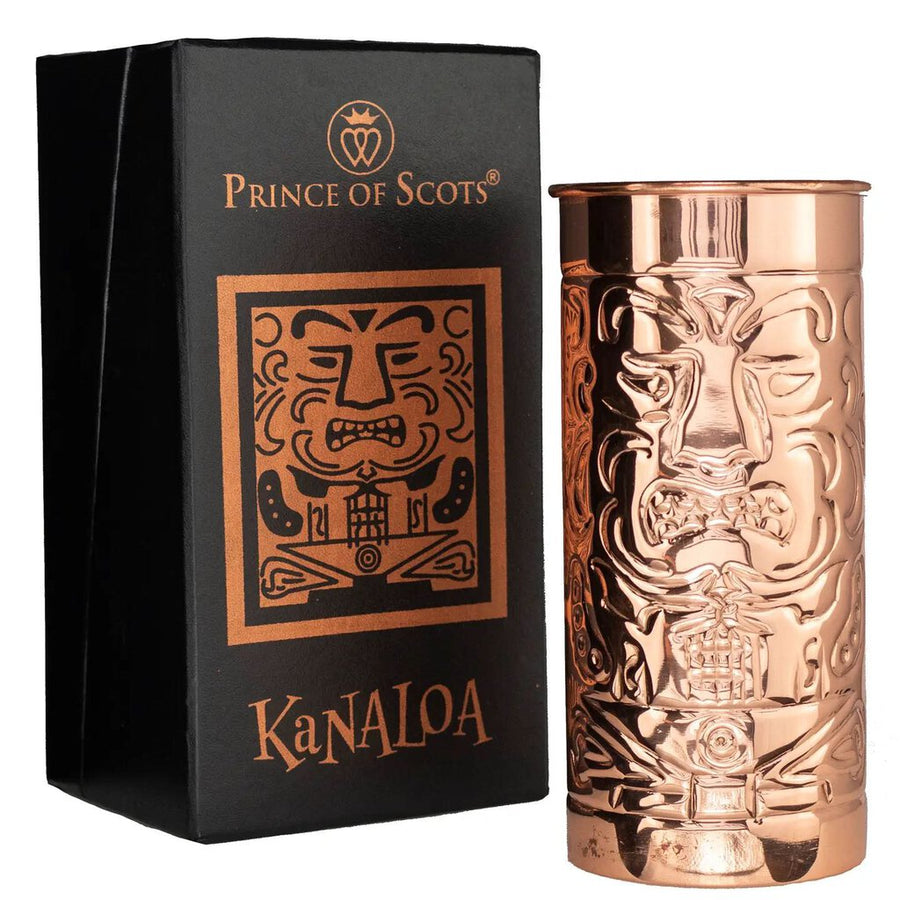 The Legends of Hawaii Copper Tiki Mug ~ Kanaloa