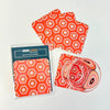 Pink Hexagon Coasters