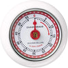 "Retro" Kitchen Timer, White, 2.75" X 1.25"