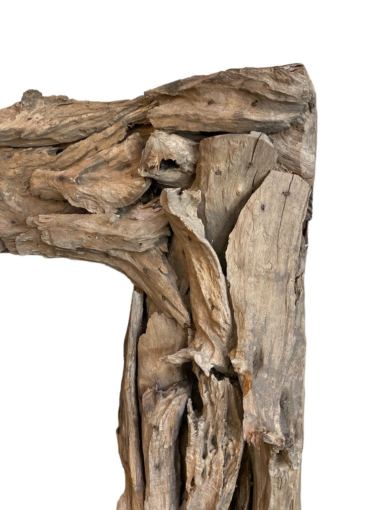 Driftwood Frame Statement Mirror 77" x 39"