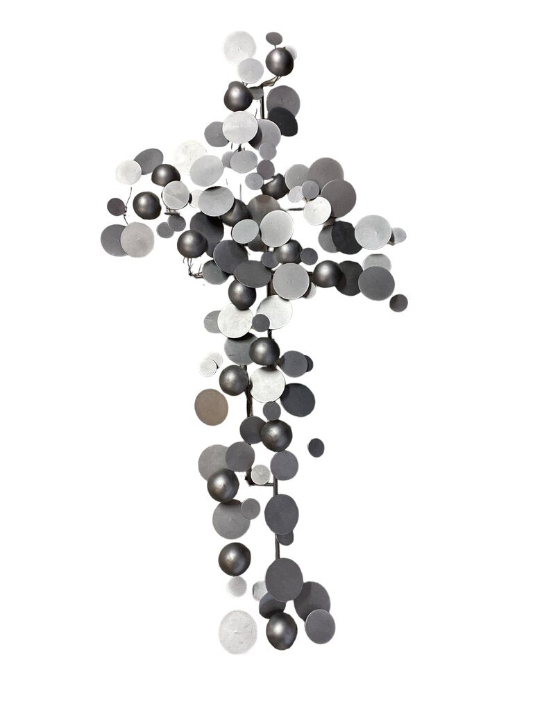 Rain Drops Metal Sculpture Wall Art