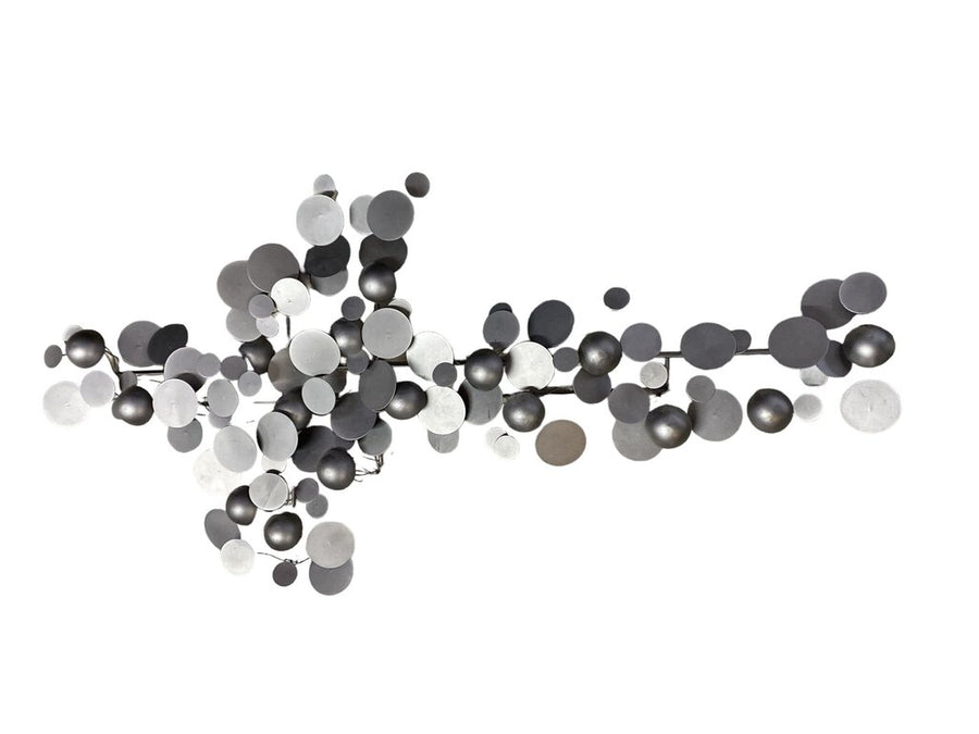 Rain Drops Metal Sculpture Wall Art