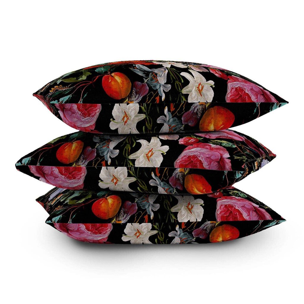 Burcu Korkmazyurek Night Garden Xxxvi Throw Pillow