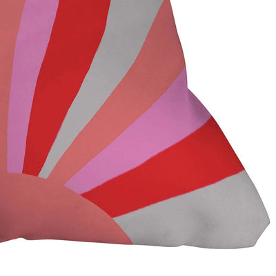 Sunshinecanteen Sunshine 24" Love Coral Throw Pillow