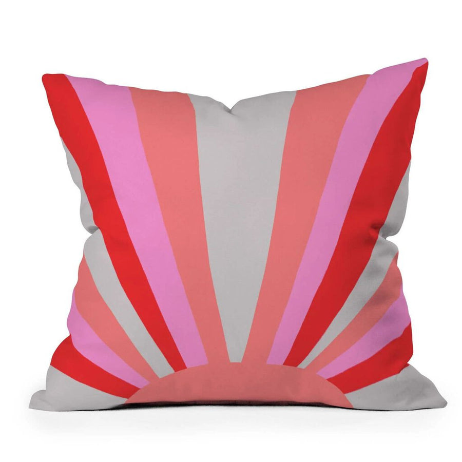 Sunshinecanteen Sunshine 15" Love Coral Thow Pillow