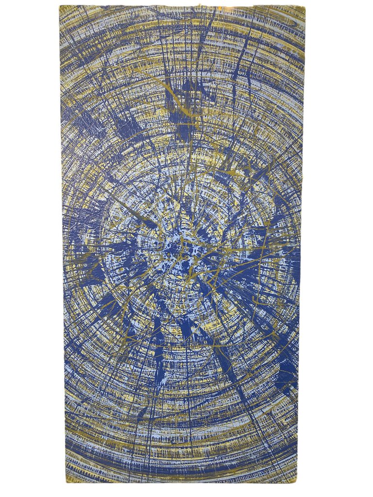 Modern Spin Art Panel