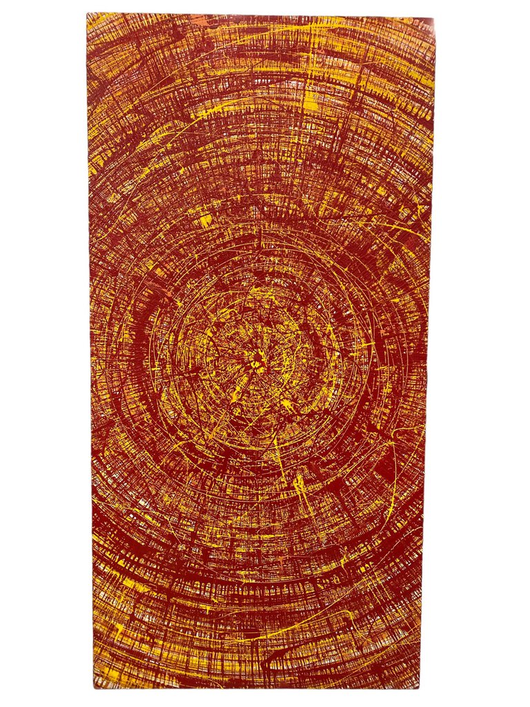 Modern Spin Art Panel