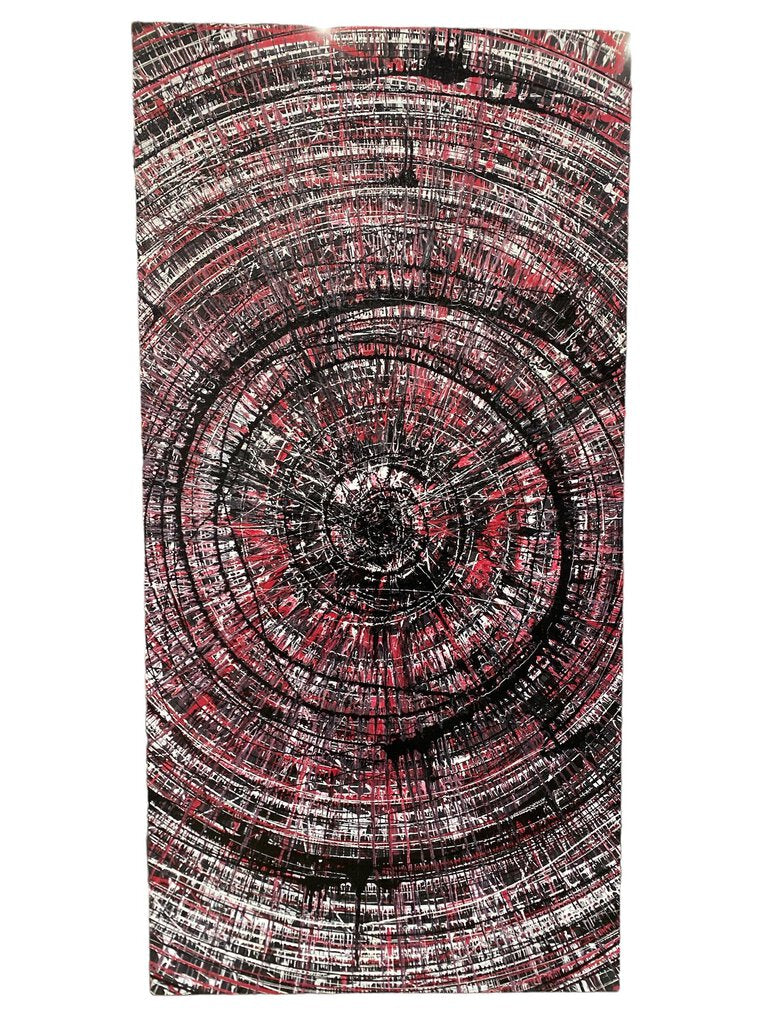 Modern Spin Art Panel