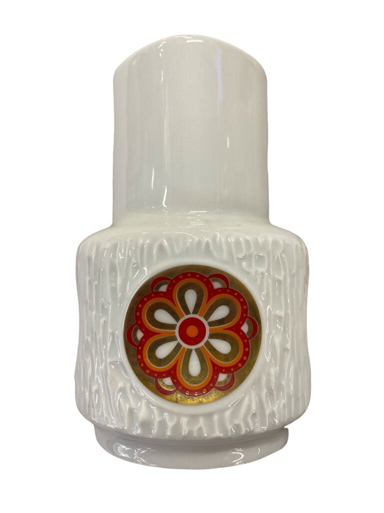 6" Tall Bavarian Vohenstrauss Op Art Vase