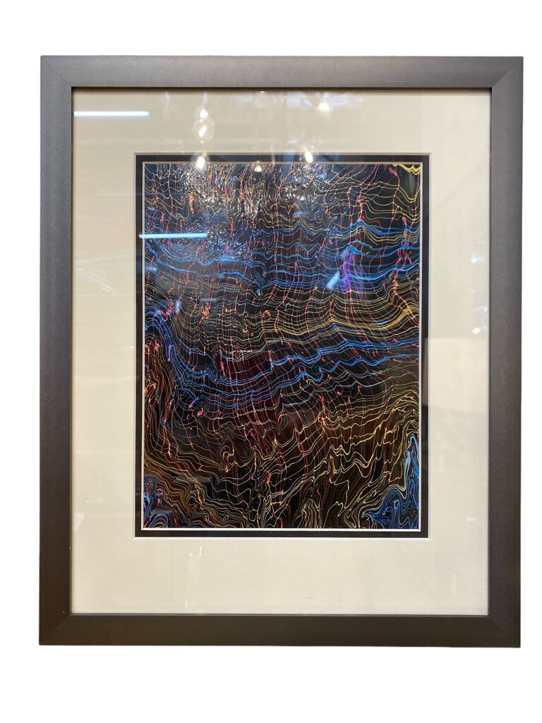 a. george miller 1977 Abstract Artwork