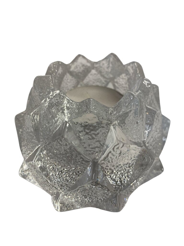 Orrefors Trio of Candlesticks (Set of 3)