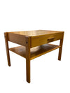 Danish Modern Teak Night stand / Side Table - (optional wheels in draw)