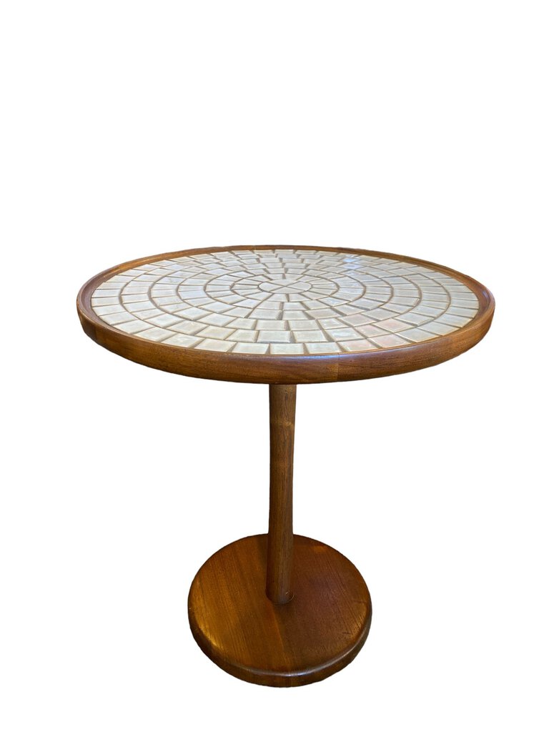 Vintage Gordon & Jane Martz Marshall Studios Tile Top Occasional Table