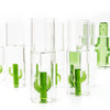 Decanter Set with Cactus Decanter and 6 Cactus Shot Glasses