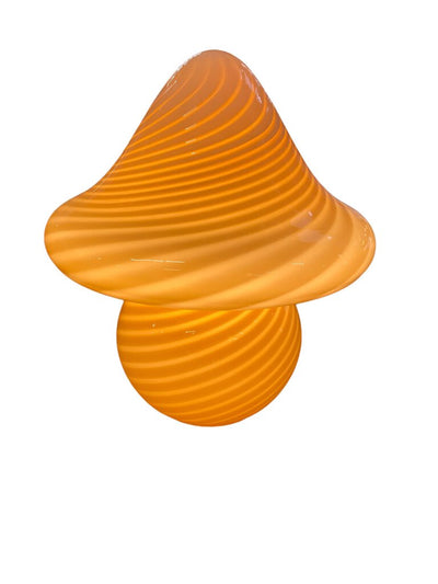 Vetri Venini Murano Glass Mushroom Lamp