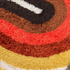 Novogratz Retro Red Retro Wave Area Rug