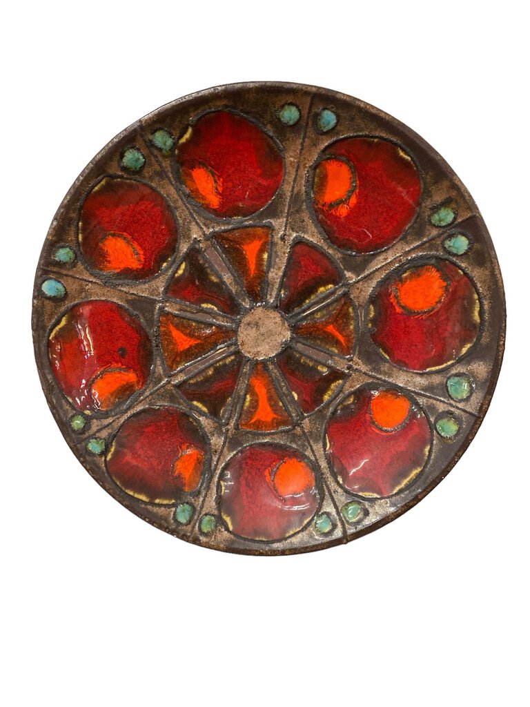 Vintage West German Ruscha Wall Plate