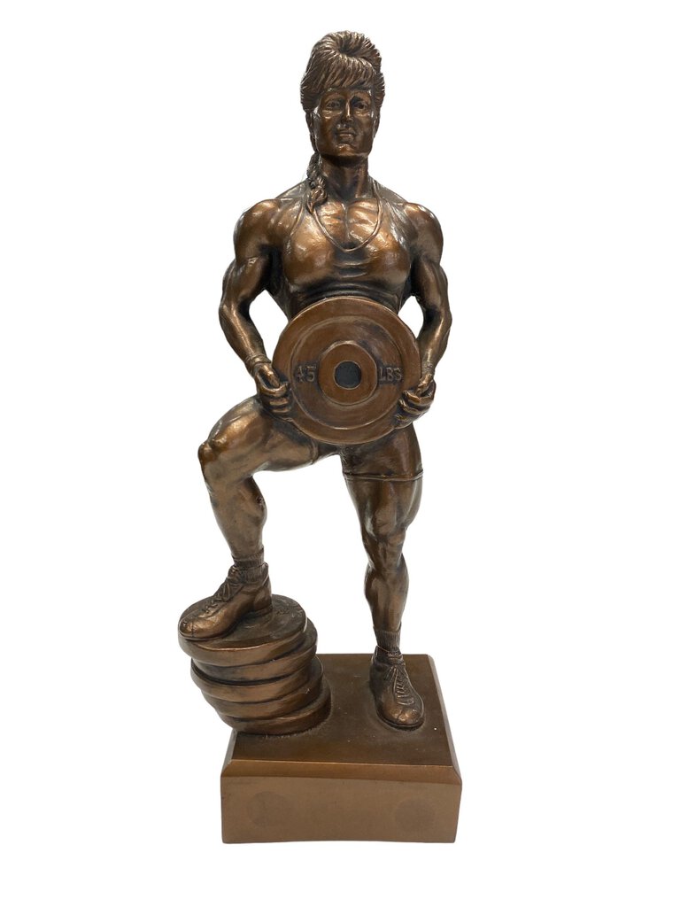 Modernist Female Body Builder (as found)