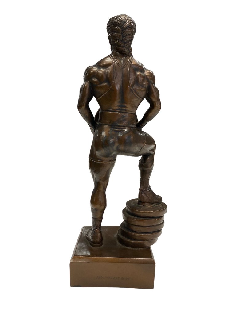 Modernist Female Body Builder (as found)
