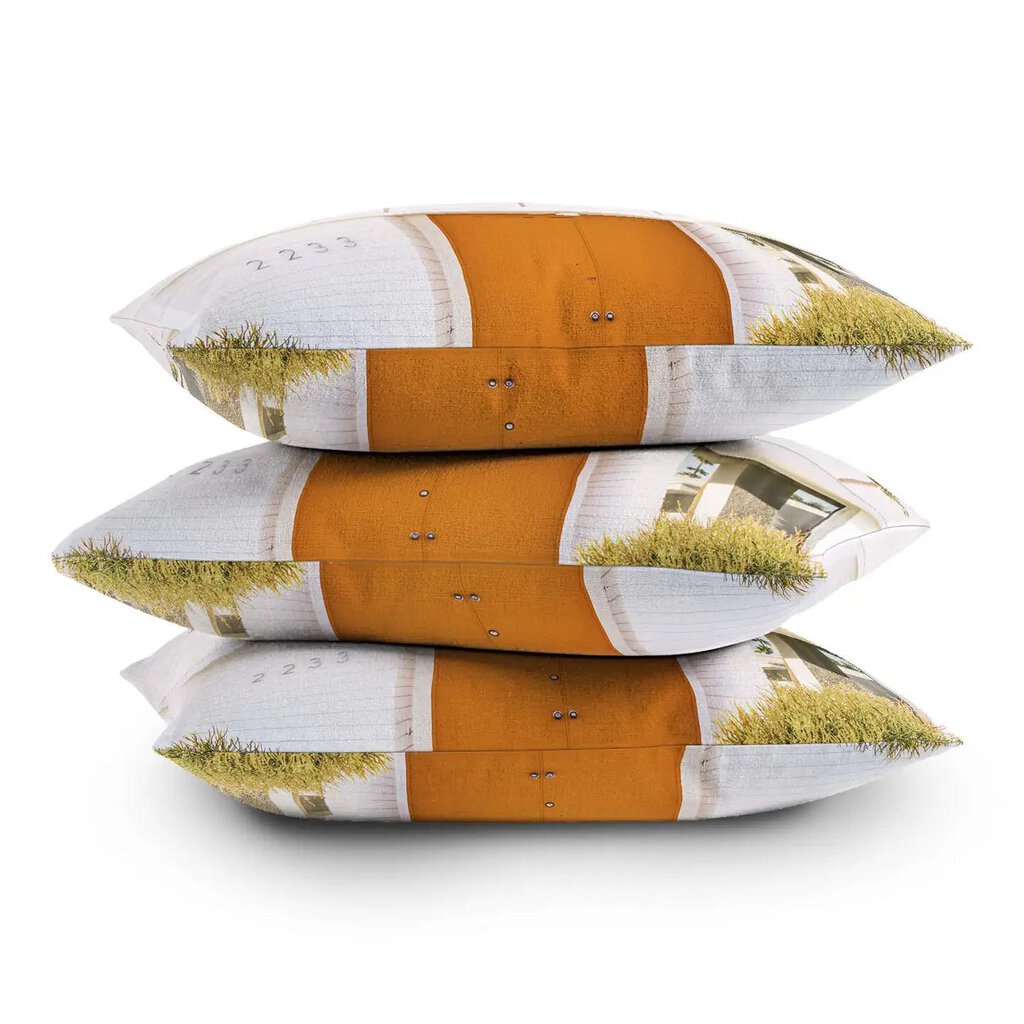 SISI and Seb Palm Springs Throw Pillow 16" x 16"