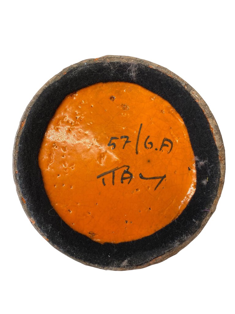 Bitossi Netter Mid Century Italian Ceramic Pair of Candlesticks - as found (Set of 2)