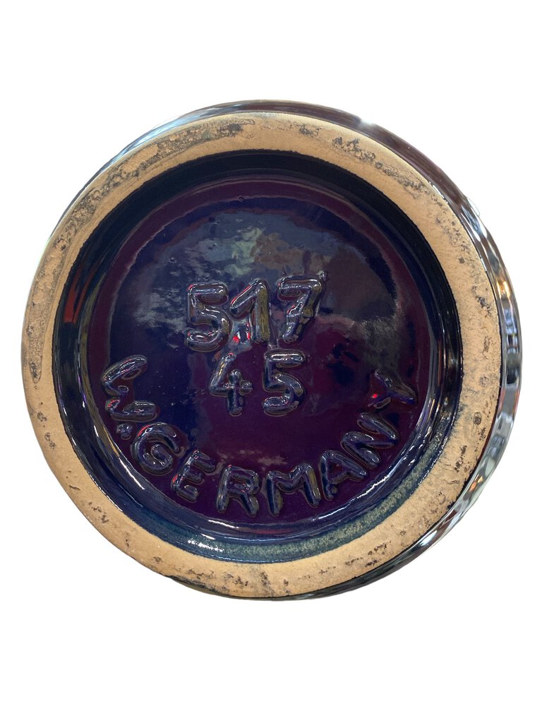 Werst German Mid Century Cobalt Blue Ceramic